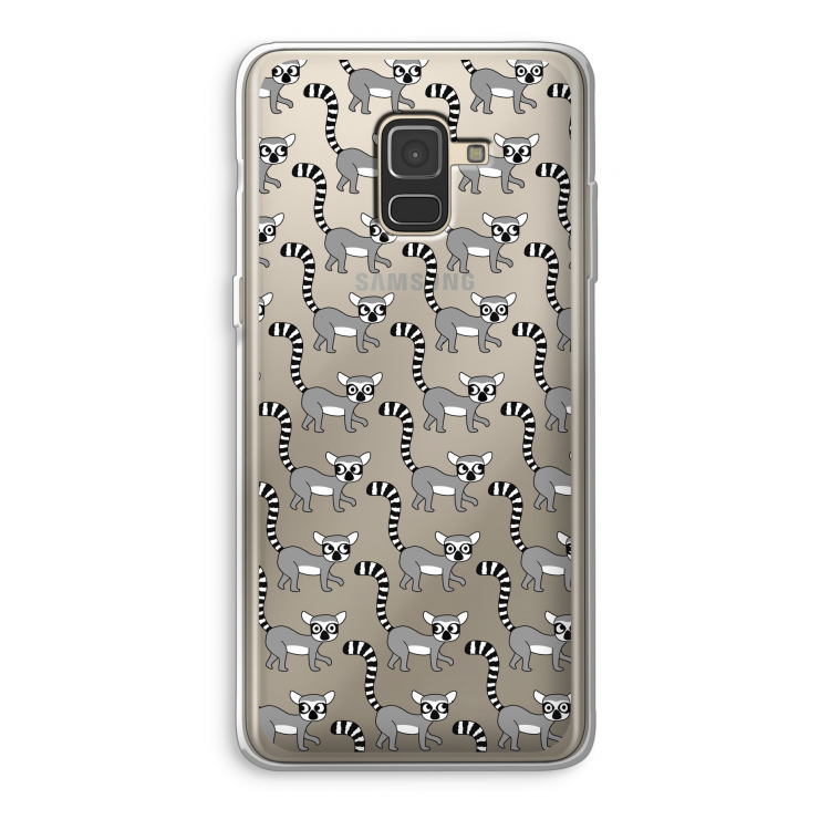 Makis: Samsung Galaxy A8 (2018) Transparant Hoesje
