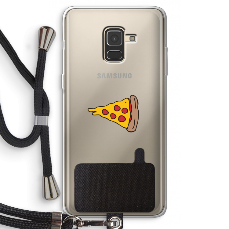 You Complete Me #1: Samsung Galaxy A8 (2018) Transparant Hoesje met koord