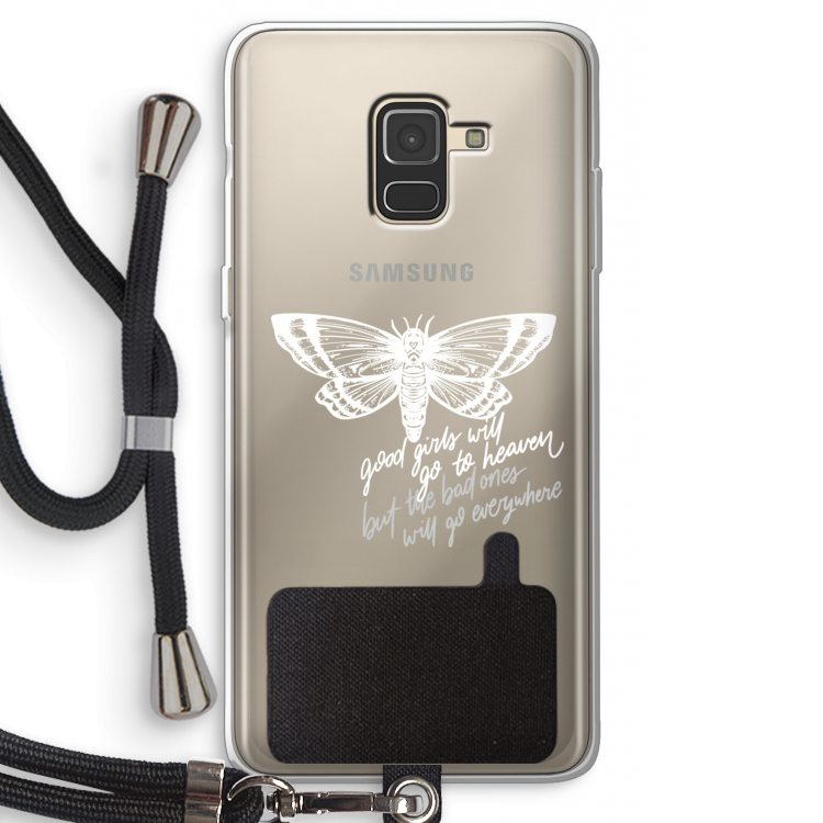 Good or bad: Samsung Galaxy A8 (2018) Transparant Hoesje met koord
