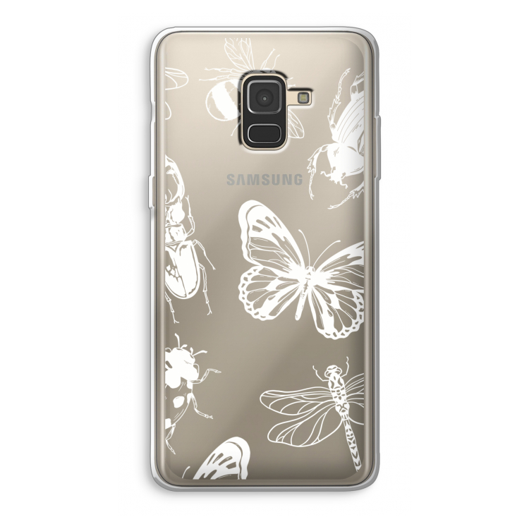 Tiny Bugs: Samsung Galaxy A8 (2018) Transparant Hoesje