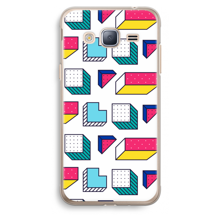 8-bit N°7: Samsung Galaxy J3 (2016) Transparant Hoesje