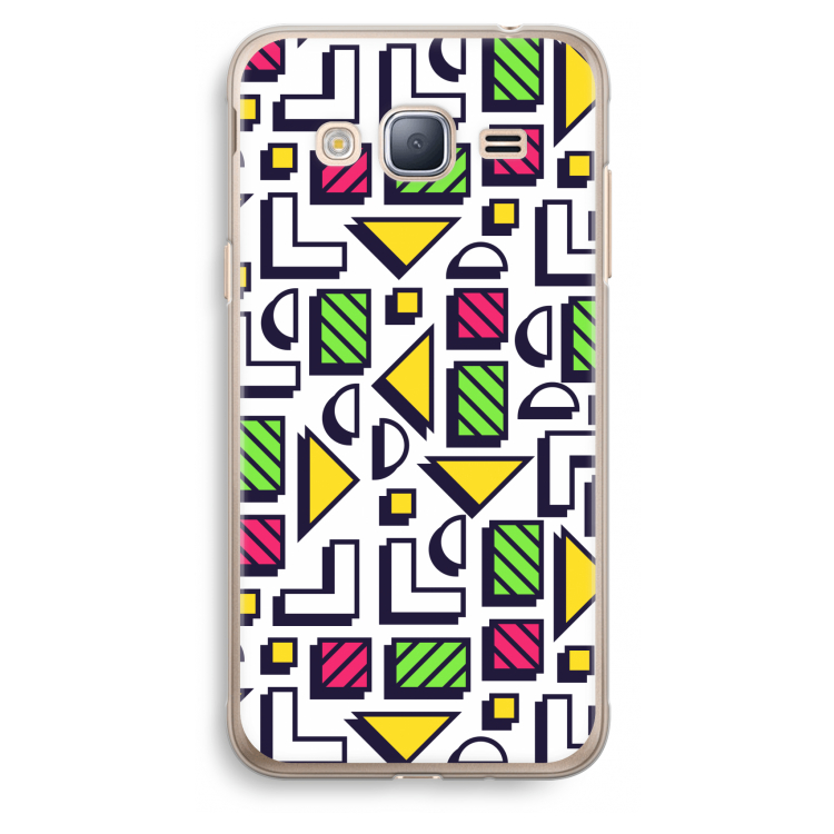 8-bit N°4: Samsung Galaxy J3 (2016) Transparant Hoesje
