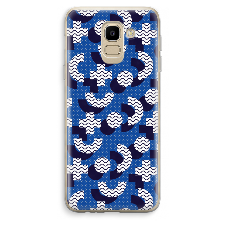 8-bit N°5: Samsung Galaxy J6 (2018) Transparant Hoesje
