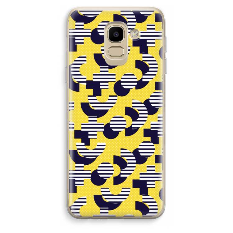 8-bit N°3: Samsung Galaxy J6 (2018) Transparant Hoesje