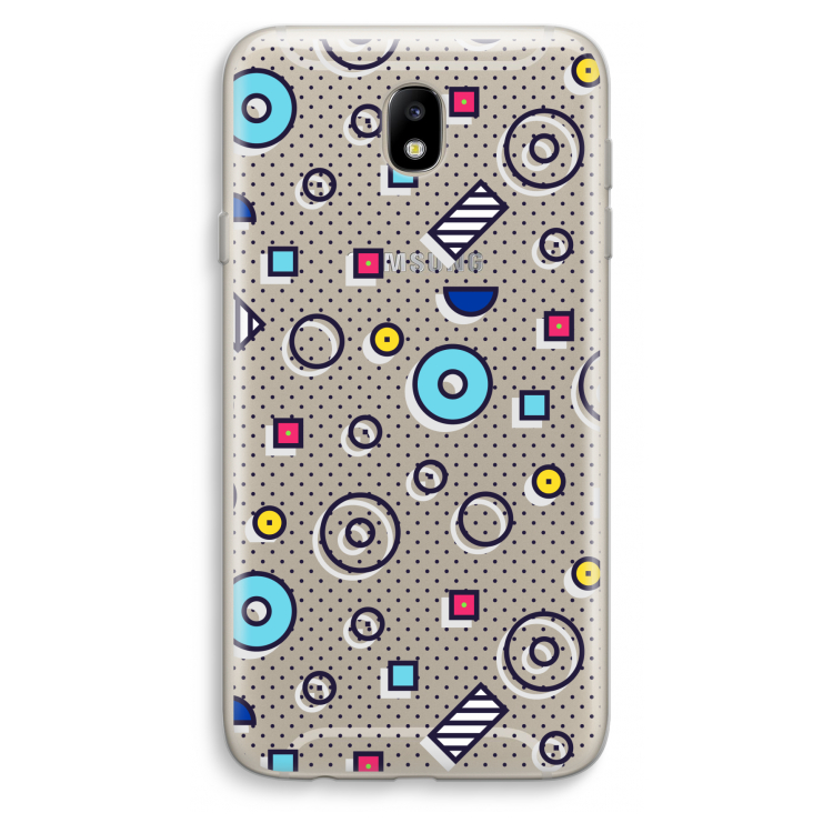 8-bit N°9: Samsung Galaxy J7 (2017) Transparant Hoesje