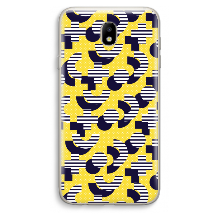 8-bit N°3: Samsung Galaxy J7 (2017) Transparant Hoesje