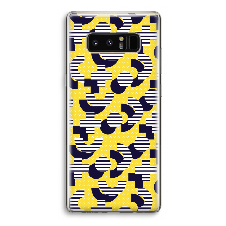 8-bit N°3: Samsung Galaxy Note 8 Transparant Hoesje