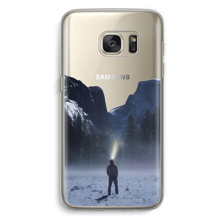 Wanderlust: Samsung Galaxy S7 Transparant Hoesje