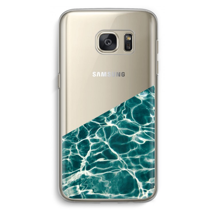 Weerkaatsing water: Samsung Galaxy S7 Transparant Hoesje