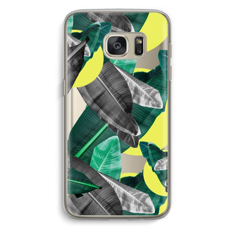 Fantasie jungle: Samsung Galaxy S7 Transparant Hoesje