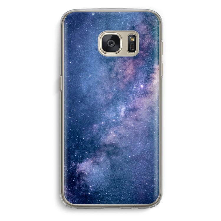 Nebula: Samsung Galaxy S7 Transparant Hoesje