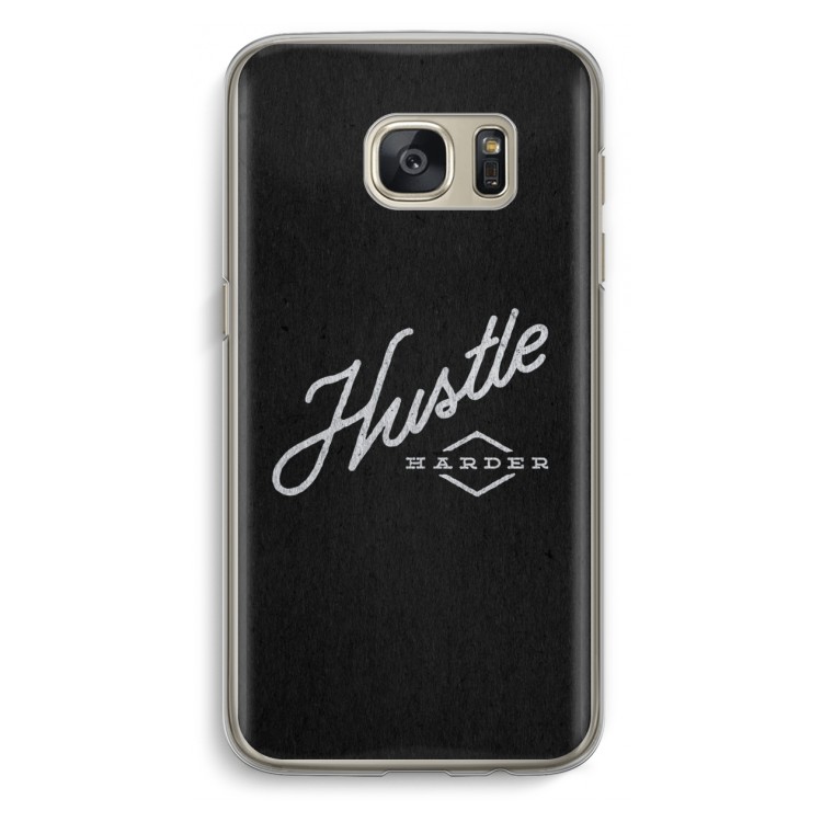 Hustle: Samsung Galaxy S7 Transparant Hoesje