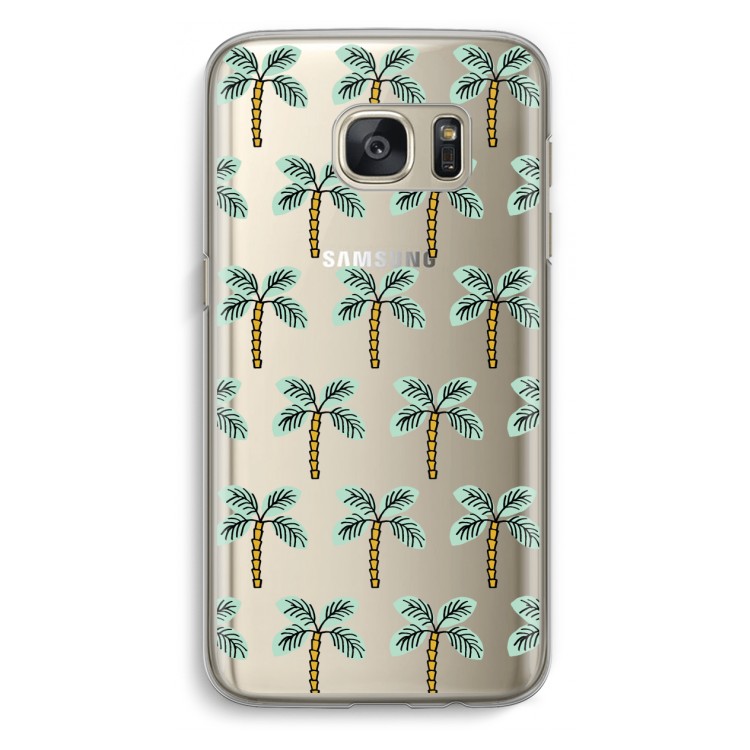 Paradise: Samsung Galaxy S7 Transparant Hoesje
