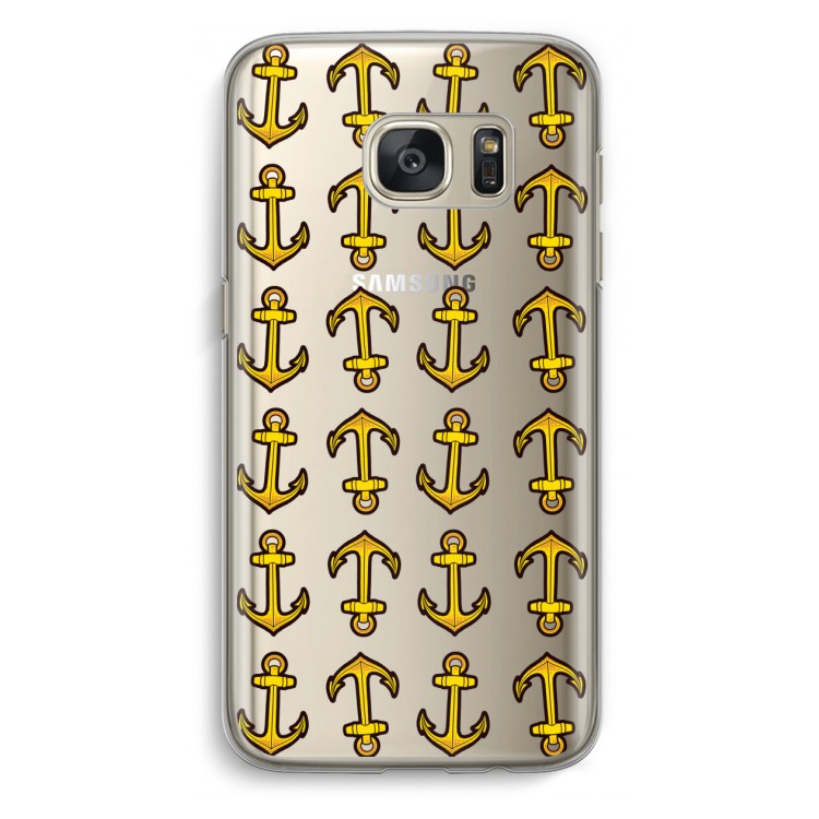 Musketon Anchor: Samsung Galaxy S7 Transparant Hoesje