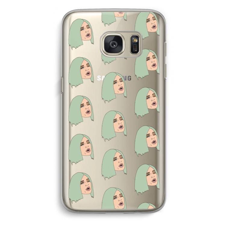 King Kylie: Samsung Galaxy S7 Transparant Hoesje