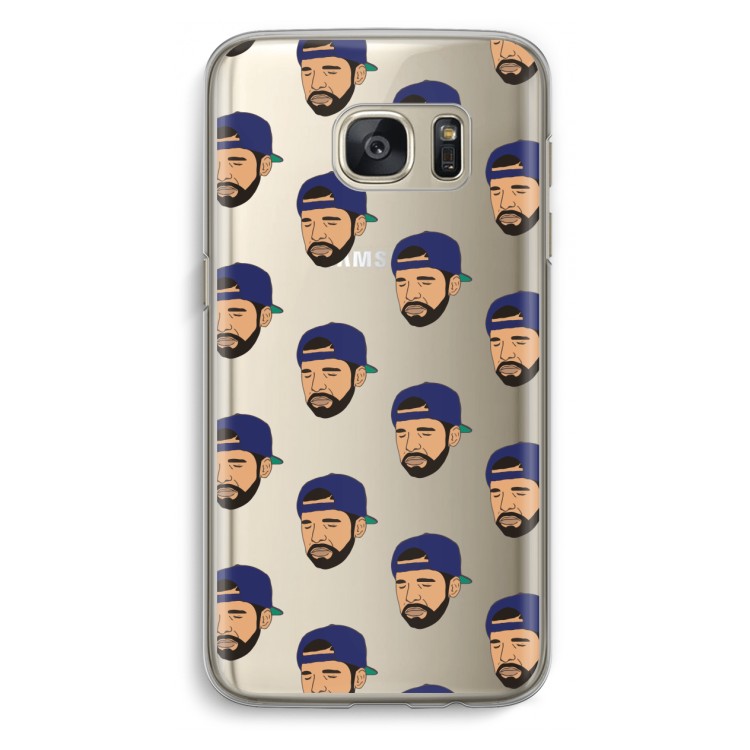 Drake Away: Samsung Galaxy S7 Transparant Hoesje