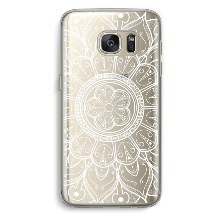 Roses Are Red: Samsung Galaxy S7 Transparant Hoesje
