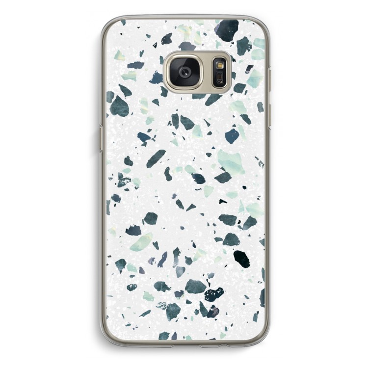 Terrazzo N°2: Samsung Galaxy S7 Transparant Hoesje