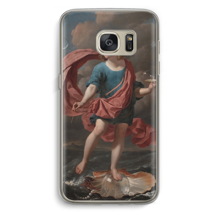 Soap Bubbles: Samsung Galaxy S7 Transparant Hoesje