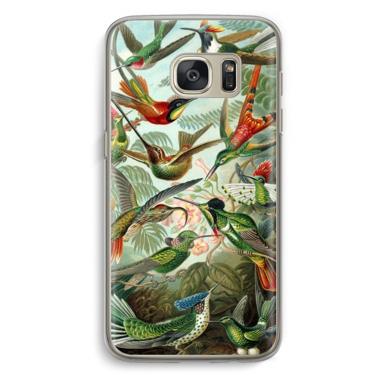 Haeckel Trochilidae: Samsung Galaxy S7 Transparant Hoesje