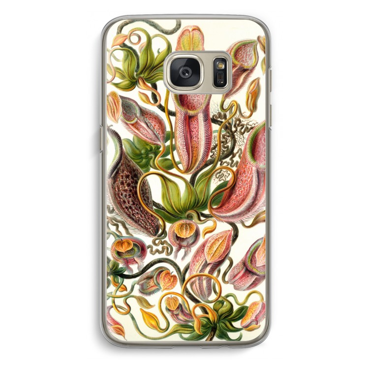 Haeckel Nepenthaceae: Samsung Galaxy S7 Transparant Hoesje