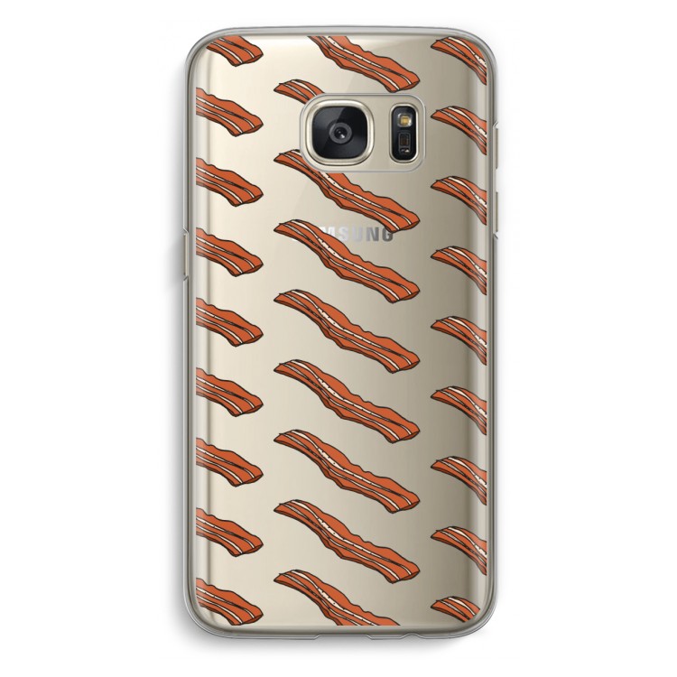 Bacon to my eggs #2: Samsung Galaxy S7 Transparant Hoesje