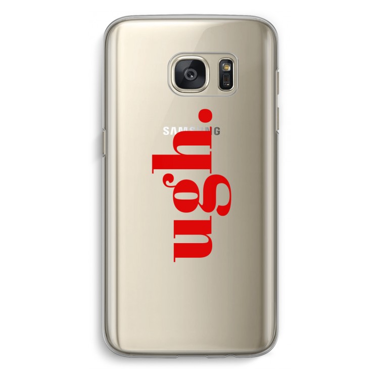 Ugh: Samsung Galaxy S7 Transparant Hoesje