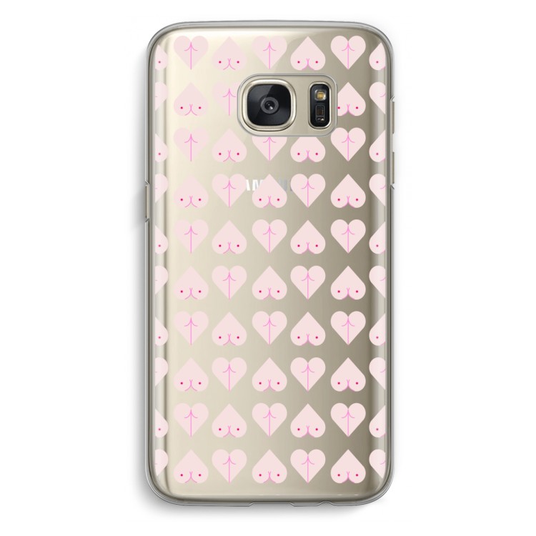 Ass 'n Titties: Samsung Galaxy S7 Transparant Hoesje