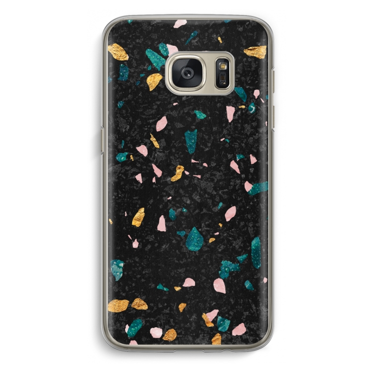 Terrazzo N°10: Samsung Galaxy S7 Transparant Hoesje
