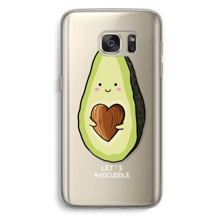 Avocuddle: Samsung Galaxy S7 Transparant Hoesje