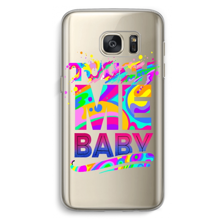 Touch Me: Samsung Galaxy S7 Transparant Hoesje