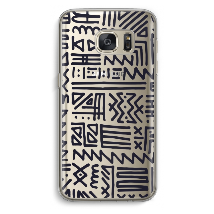 Marrakech print: Samsung Galaxy S7 Transparant Hoesje