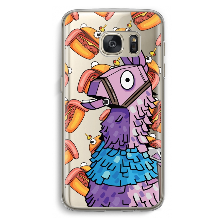 Loot Burger: Samsung Galaxy S7 Transparant Hoesje