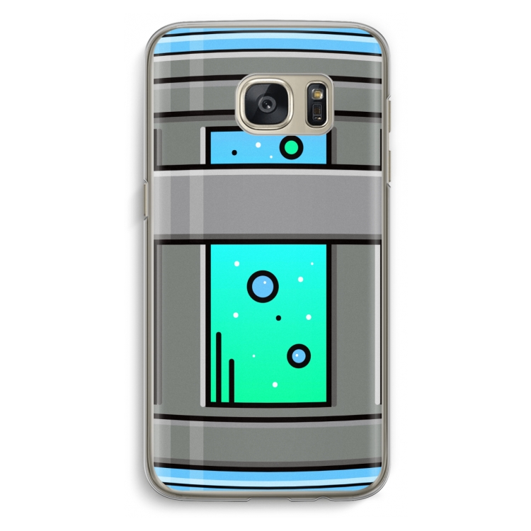 Chug Bottle: Samsung Galaxy S7 Transparant Hoesje