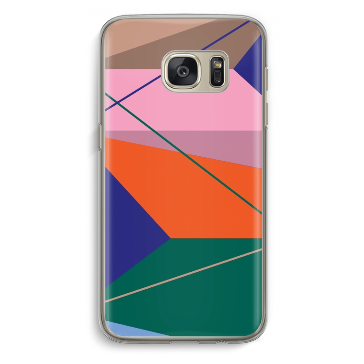 Gestalte 1: Samsung Galaxy S7 Transparant Hoesje