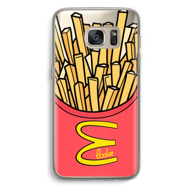 McElodie: Samsung Galaxy S7 Transparant Hoesje