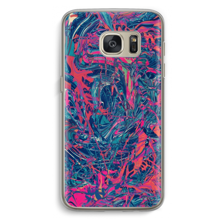 Sleeping Dreams: Samsung Galaxy S7 Transparant Hoesje