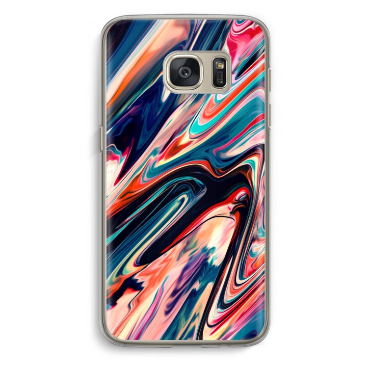 Quantum Being: Samsung Galaxy S7 Transparant Hoesje