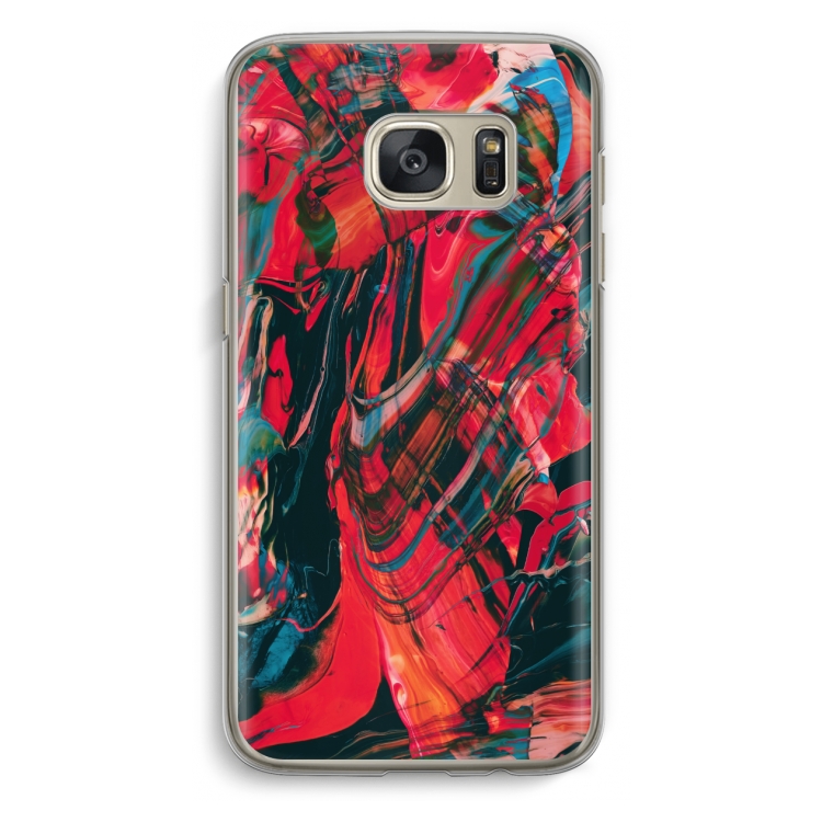 Endless Descent: Samsung Galaxy S7 Transparant Hoesje