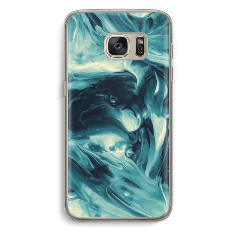 Dreaming About Whales: Samsung Galaxy S7 Transparant Hoesje