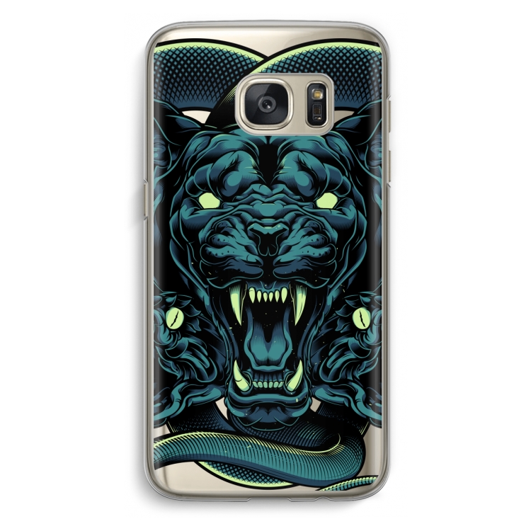 Cougar and Vipers: Samsung Galaxy S7 Transparant Hoesje
