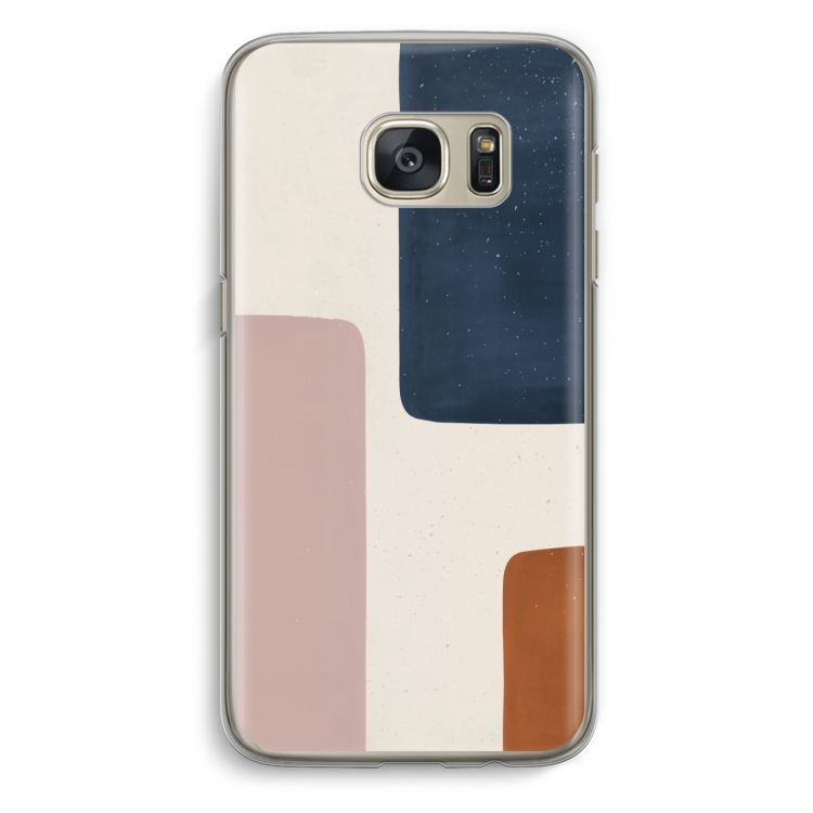Geo #5: Samsung Galaxy S7 Transparant Hoesje