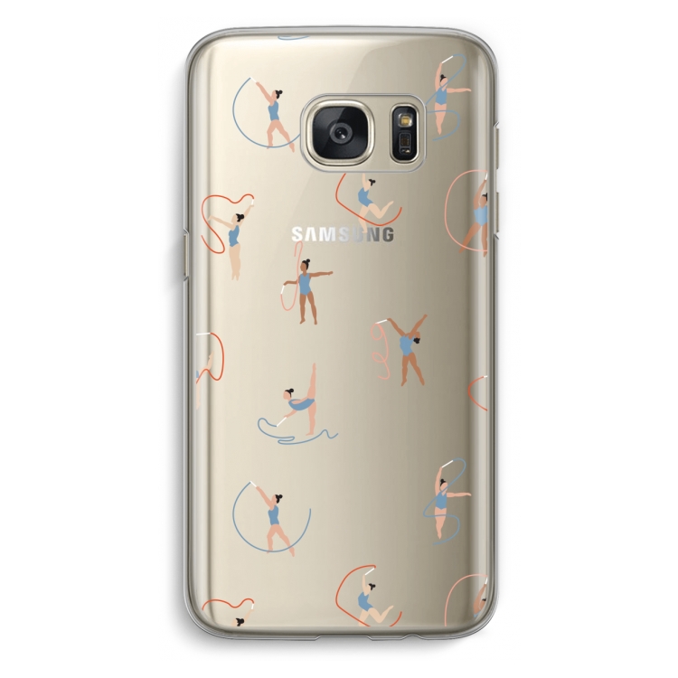 Dancing #3: Samsung Galaxy S7 Transparant Hoesje