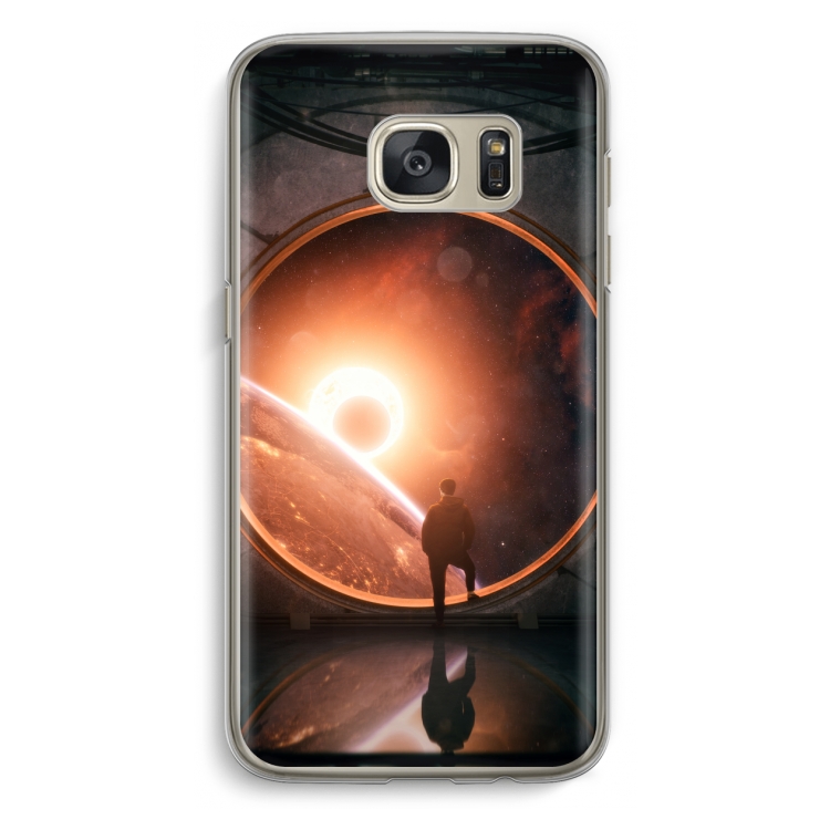 Ephemeral: Samsung Galaxy S7 Transparant Hoesje