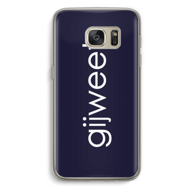 Gijweet: Samsung Galaxy S7 Transparant Hoesje