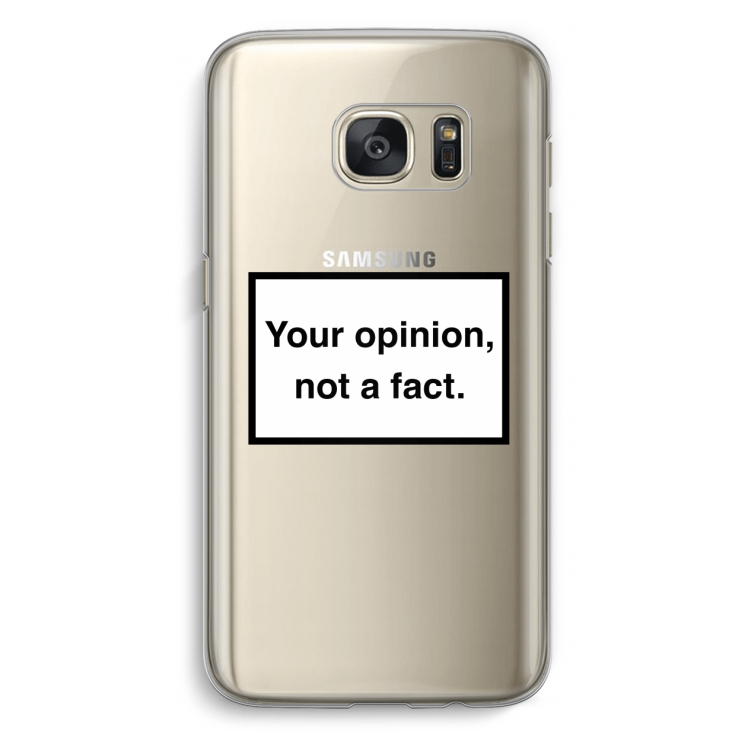 Your opinion: Samsung Galaxy S7 Transparant Hoesje