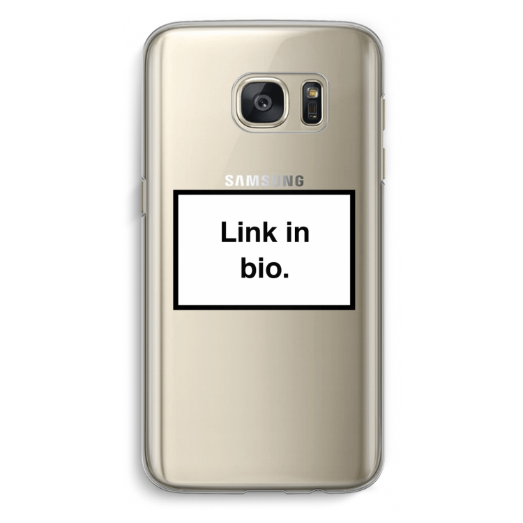 Link in bio: Samsung Galaxy S7 Transparant Hoesje