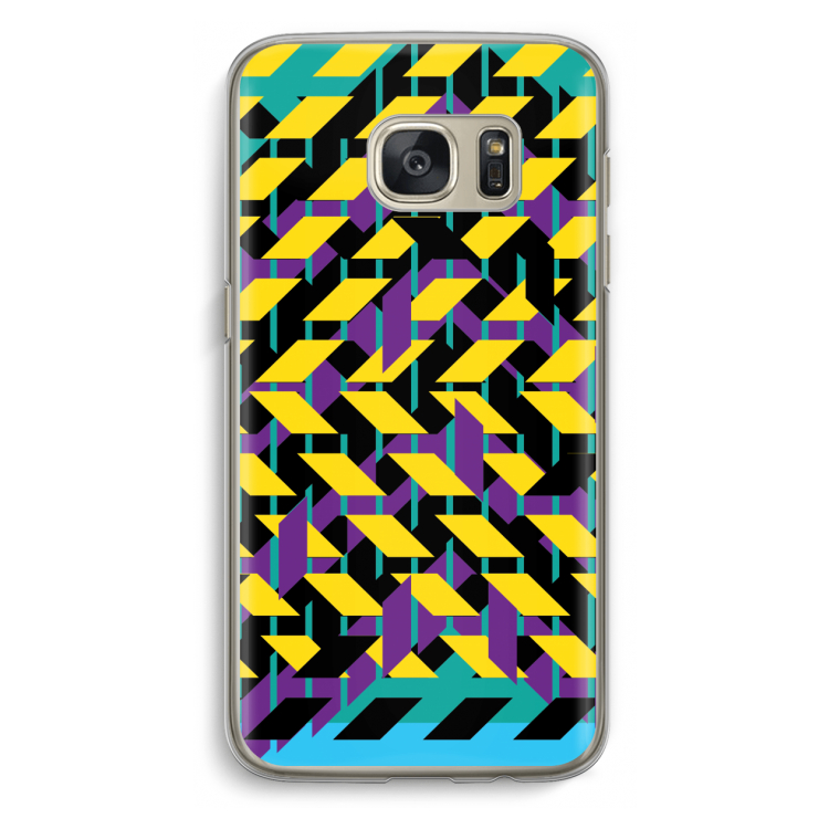 Skew Bee 3: Samsung Galaxy S7 Transparant Hoesje