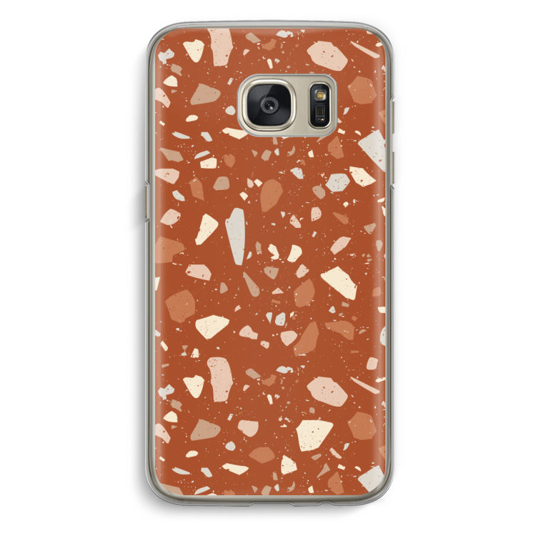 Terrazzo N°22: Samsung Galaxy S7 Transparant Hoesje