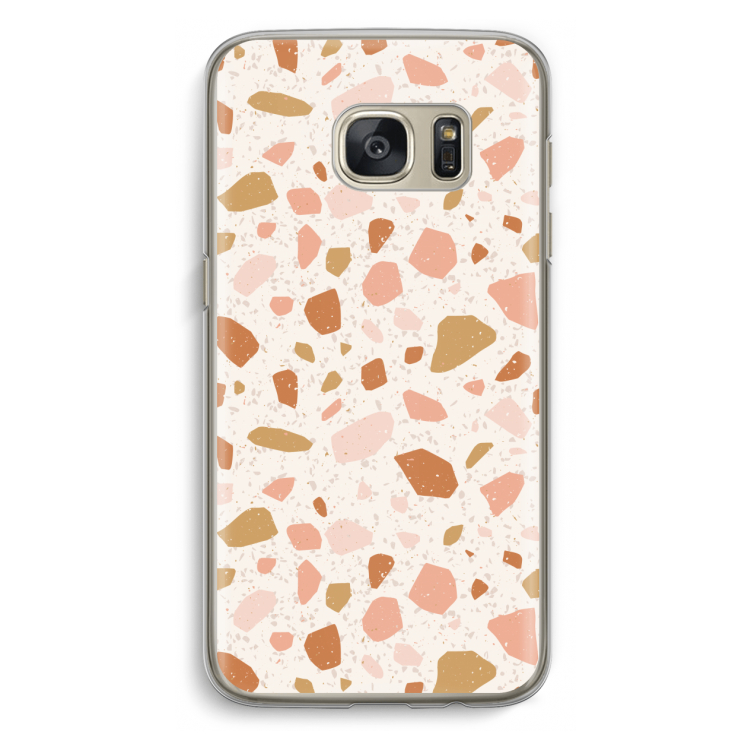 Terrazzo N°18: Samsung Galaxy S7 Transparant Hoesje
